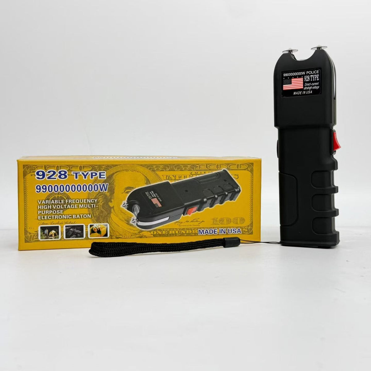 🔥15% OFF|US928 Model Portable Hand‑Held Multi‑Purpose EDC Safety Device With Bright Built‑in Flashlight For Daily & Outdoor Use
