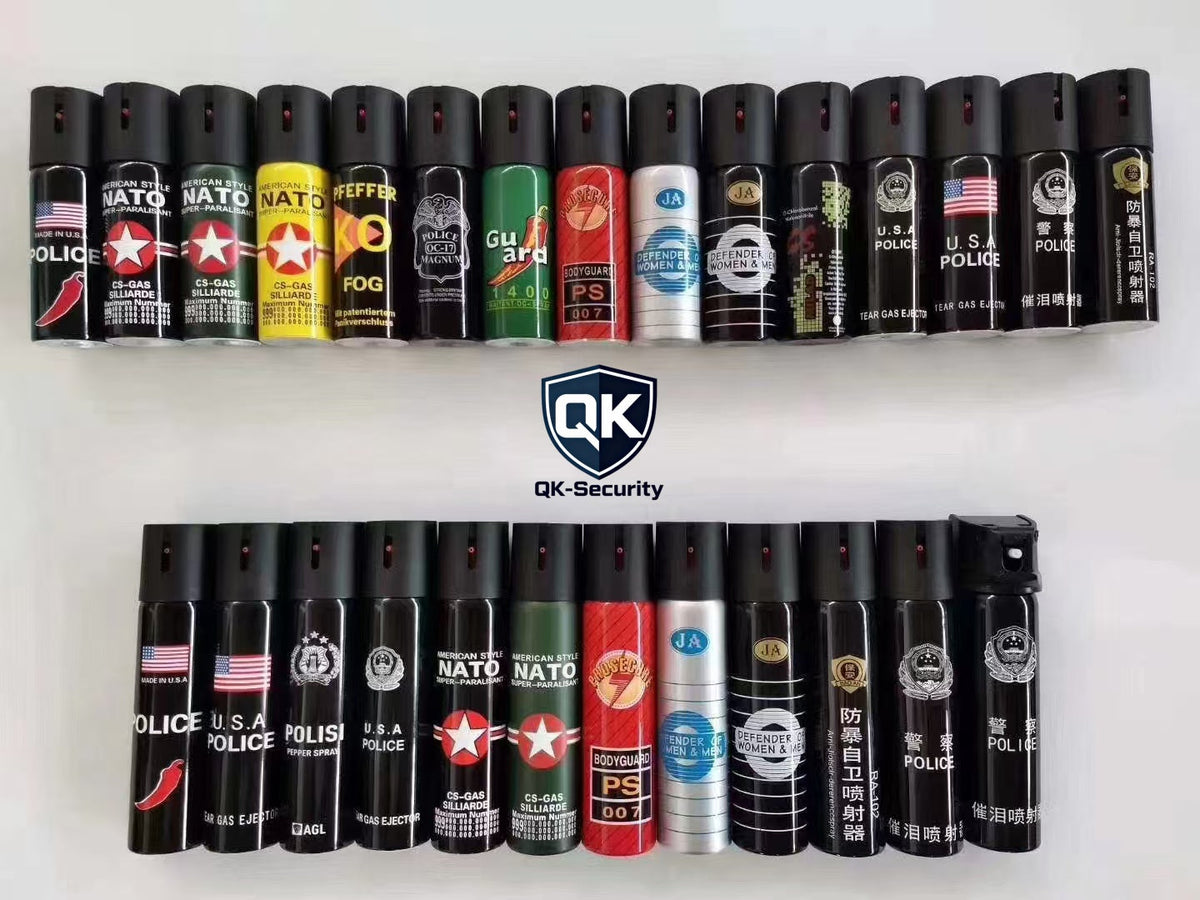 Buy 5 get 2 free!Self Defense Pepper Spray, Multiple Specifications & Various Styles, Portable & Easy to Carry Personal Safety Weapon