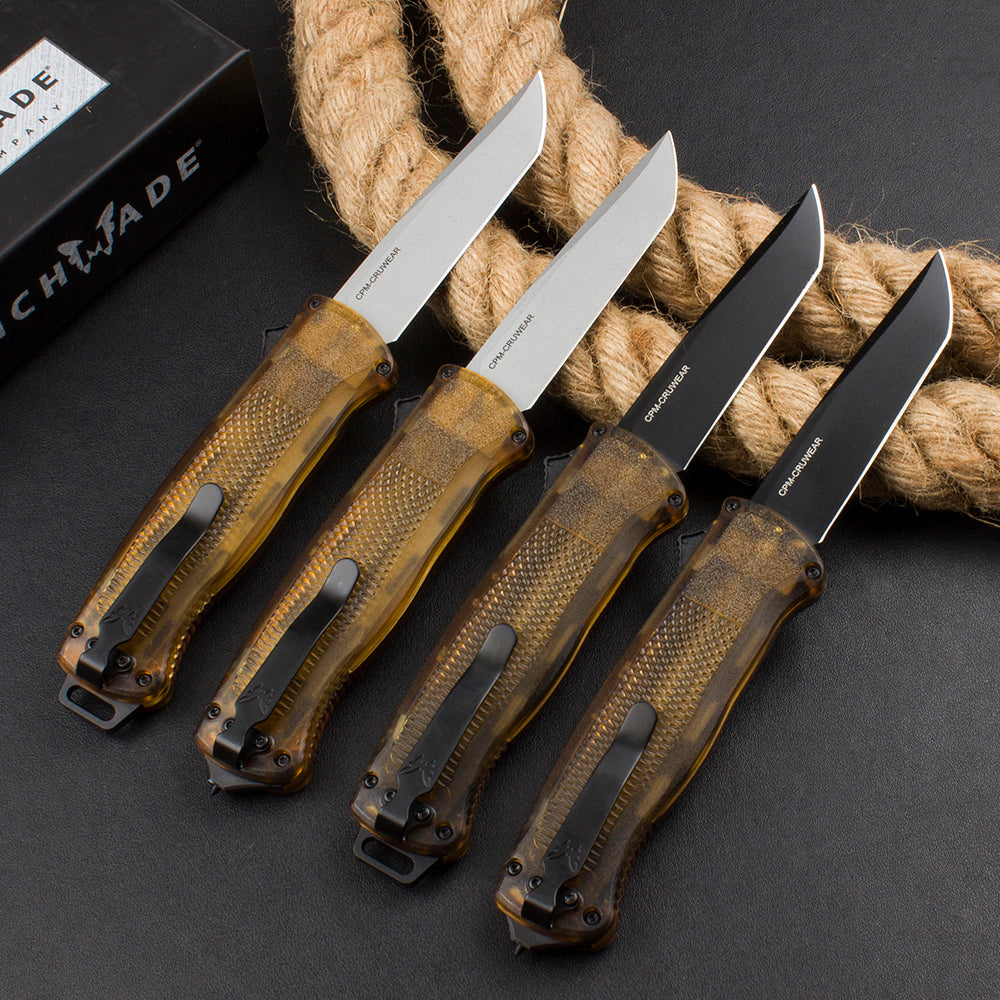Benchmade 5370FE OTF Automatic Knife – Transparent PEI Version