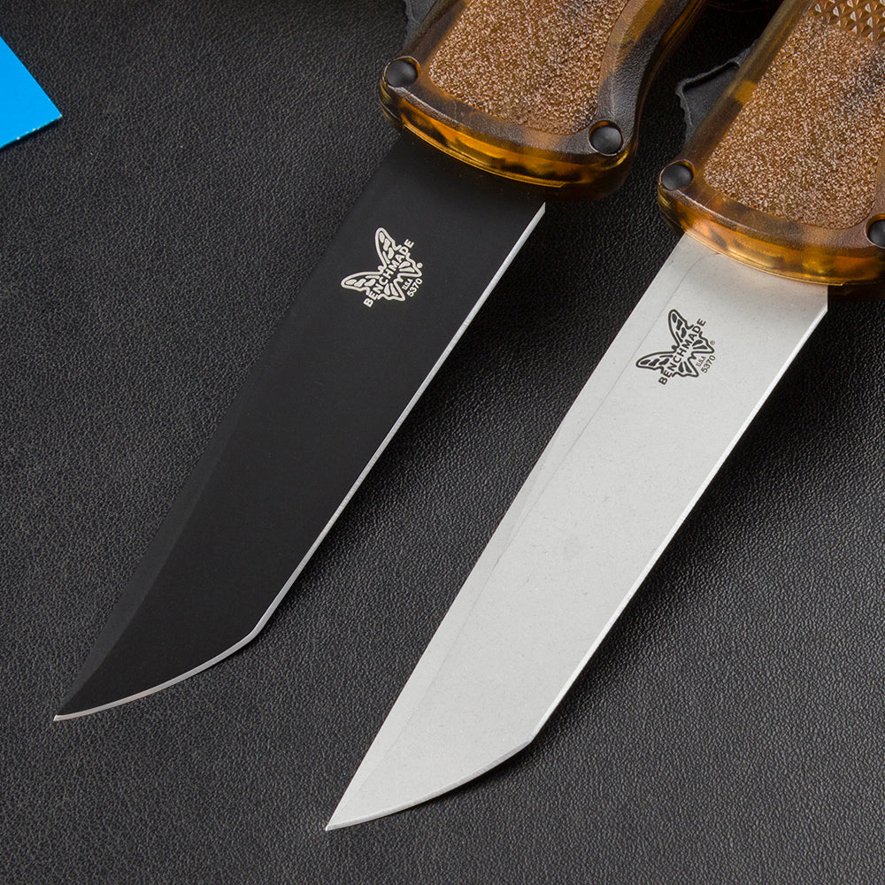 Benchmade 5370FE OTF Automatic Knife – Transparent PEI Version
