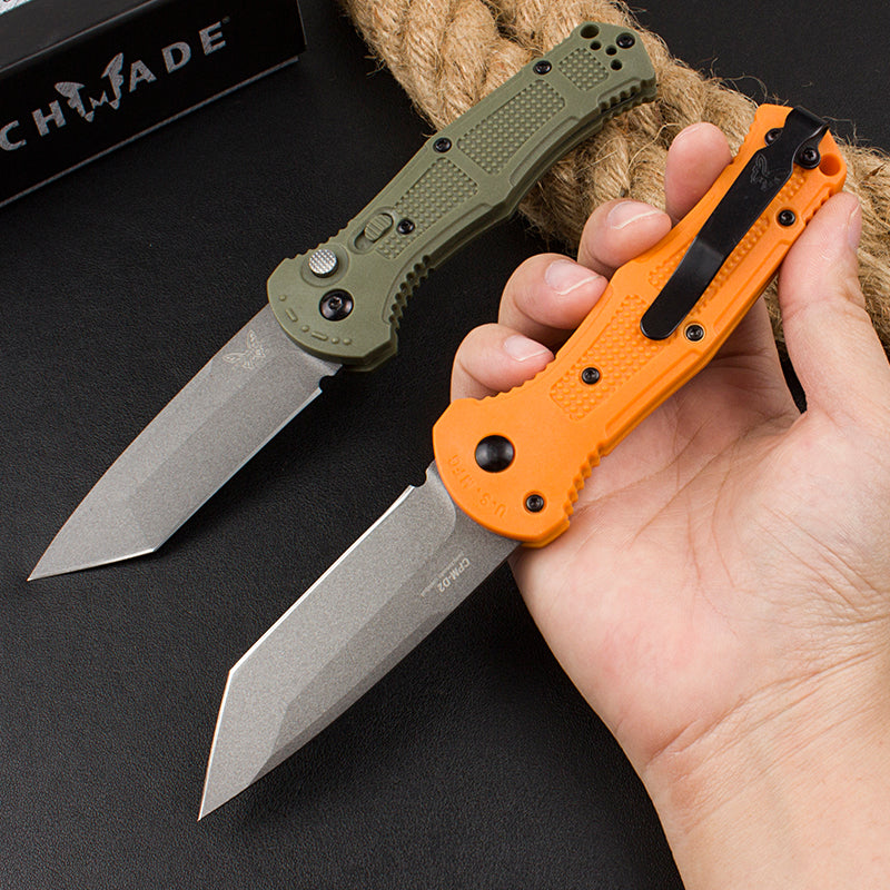Benchmade 9071 Side-Opening Tactical Knife (Square-Tip)