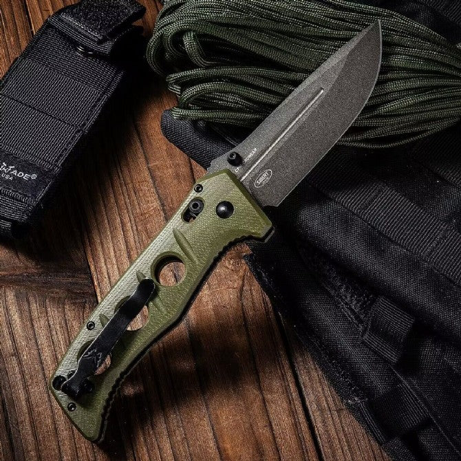 Benchmade Butterfly 275SFE-2 Adamus Heavy Duty Tactical Folding Knife Green
