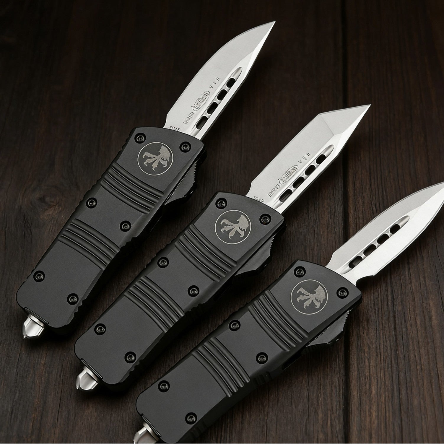 Aluminum Alloy Micro-Technology Mini Dragon Straight Out Knife ECD Straight Out Knife for Express Package Opening