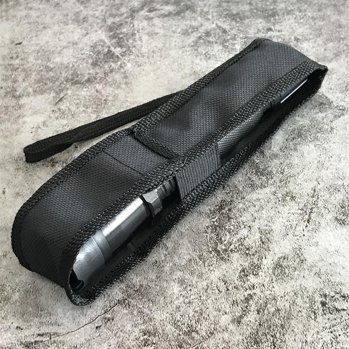 1101 Stun Gun Flashlight Self-defense Electric Stick