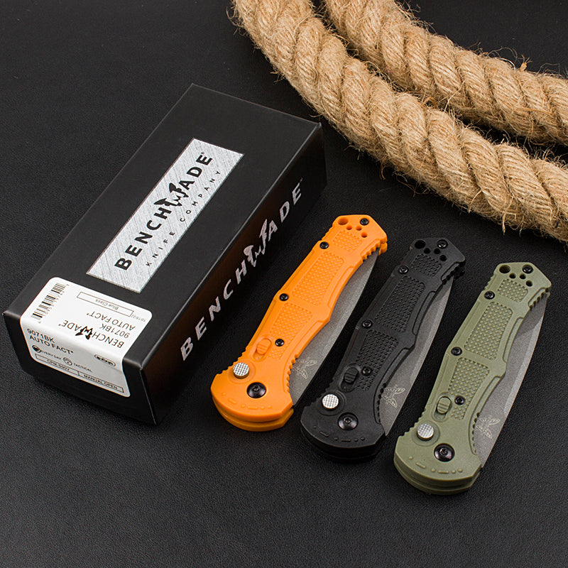 Benchmade 9071 Side-Opening Tactical Knife (Square-Tip)