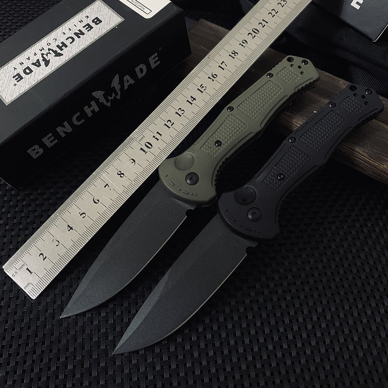 Benchmade 9070 Folding Knife – Fiberglass Handle, Portable Outdoor/Camping Knife