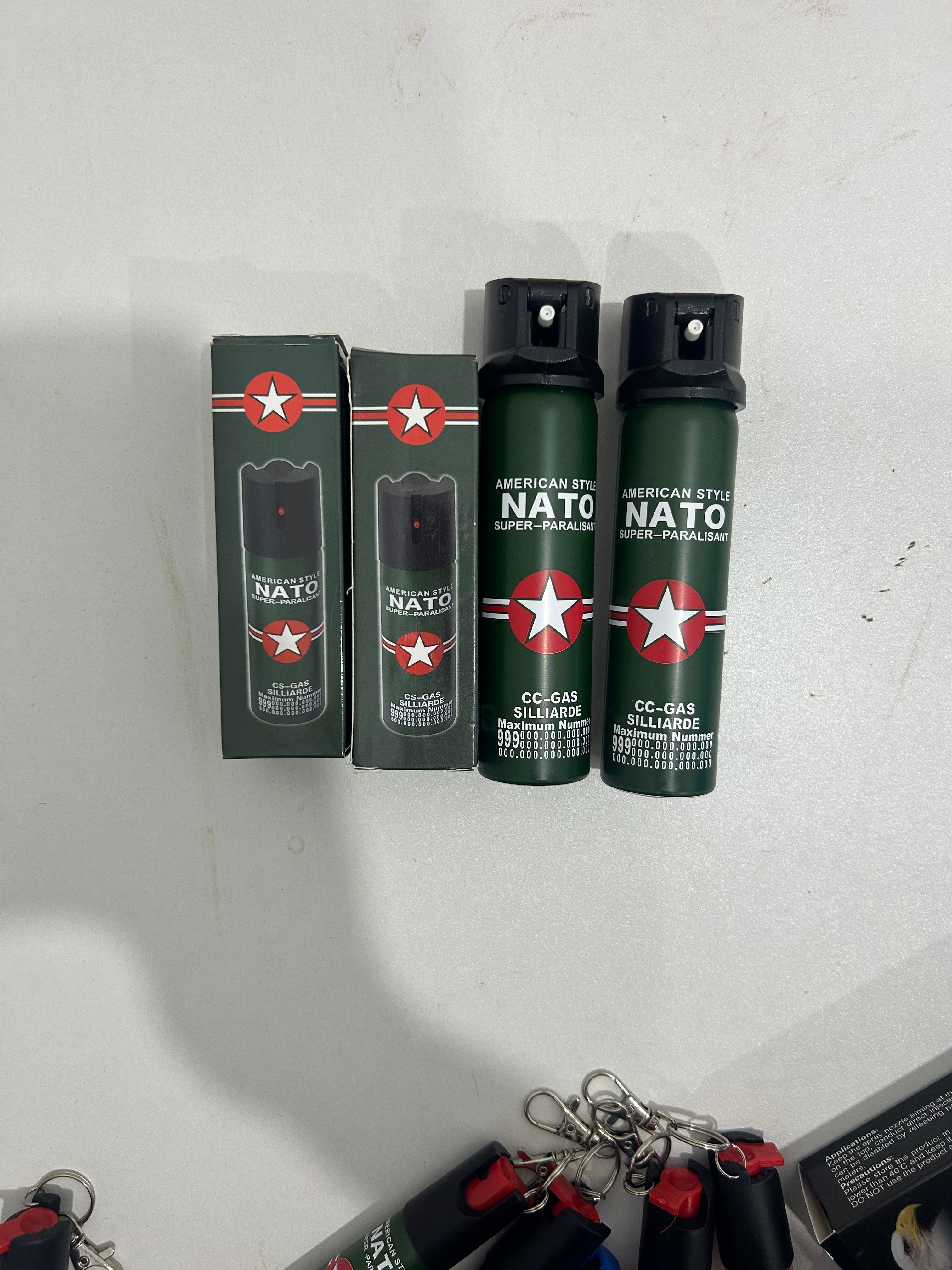 Buy 5 get 2 free！Portable Self Defense Pepper Spray – Compact, Lightweight & Easy to Carry Personal Safety Weapon for Daily & Outdoor Protection