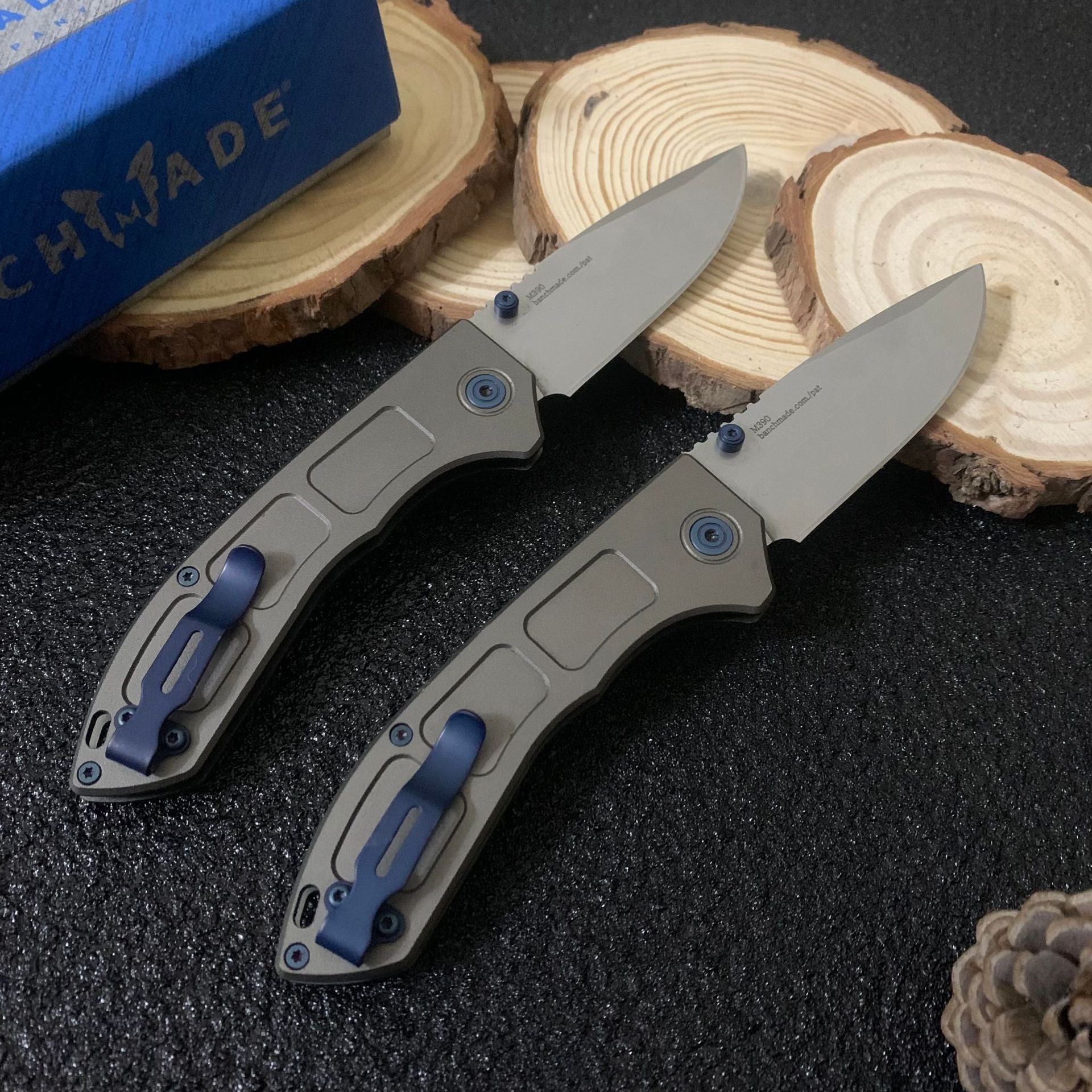 Benchmade 748 Aluminum Alloy Folding Knife – Portable EDC Knife for Wilderness Survival, Outdoor Camping, and Fishing