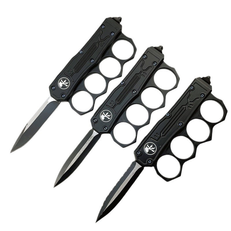 Microtech Outdoor Multi-Purpose Knuckle Duster Sheath, Wilderness Mountaineering Gear, Portable EDC Knife Sheath Handle