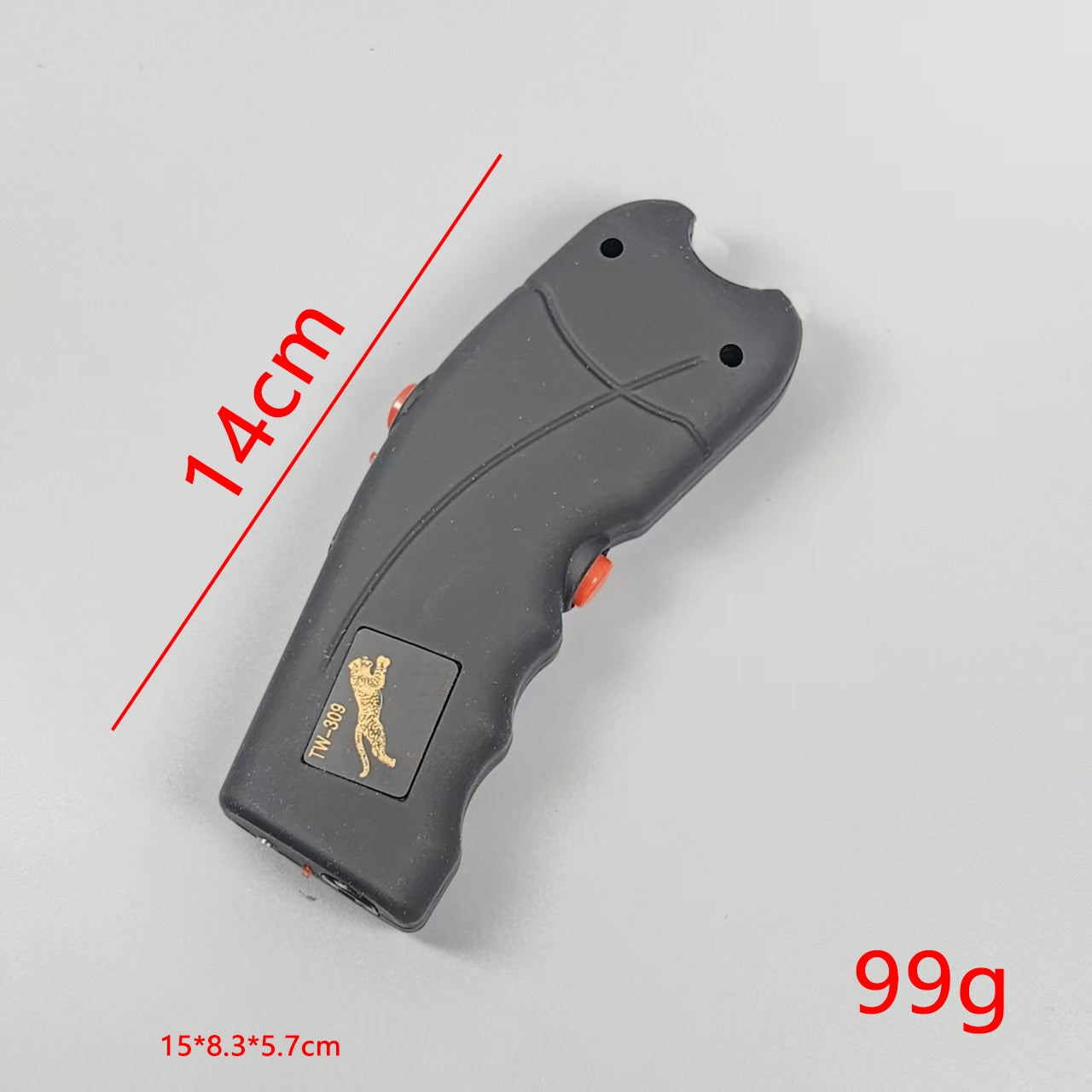 TW-309 Multi-functional protective flashlight for outdoor use - rechargeable, for self-defense and outdoor emergencies