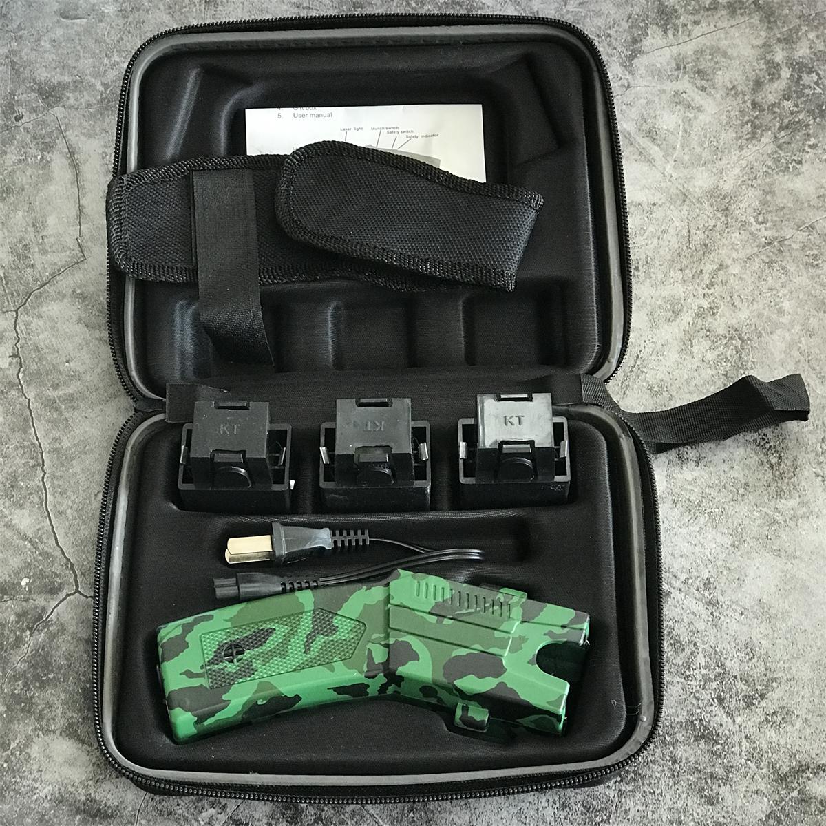 Taser Gun Shooting  Safe Self-defense Electric Baton Stun Guns
